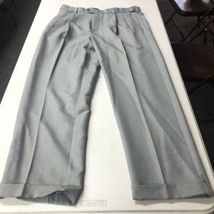 NWT Croft & Barrow 40x32 Mens Gray Dress Pants